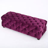 Christopher Knight Home® - Noble House - Piper Modern Glam Tufted Velvet Ottoman Bench