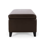 Christopher Knight Home® - Noble House - York Bonded Leather Storage Ottoman Bench