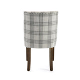 Christopher Knight Home® - Noble House - Harman Contemporary Upholstered Plaid Dining Chairs - Set of 2