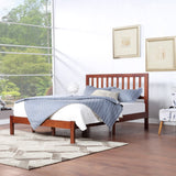 Christopher Knight Home® - Noble House - Norgate Modern Farmhouse Acacia Wood Queen Bed Platform