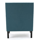 Christopher Knight Home® - Noble House - Tilla Dark Teal Fabric Club Chair