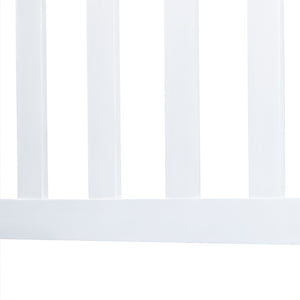 English Elm Christopher Knight Home® - Acacia Solid Wood Queen Platform Bed Frame with Headboard in White — Low Profile, Durable Slats Support 72150.00WHI-Q