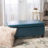 Christopher Knight Home® Upholstered Storage Ottoman with Soft Close Lid - Contemporary Style