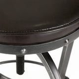 Christopher Knight Home® - Noble House - Gunner Swivel Iron Bar Stool