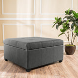 Christopher Knight Home® - Noble House - Carlsbad Fabric Storage Ottoman