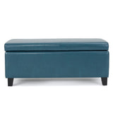 Christopher Knight Home® - Noble House - Breanna Contemporary Upholstered Storage Ottoman