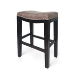 Christopher Knight Home® - Noble House - Avondale Contemporary Studded Fabric Counter Stool - Set of 2