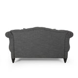 Christopher Knight Home® - Noble House - Wellston Contemporary Tufted Double Chaise Lounge with Accent Pillows