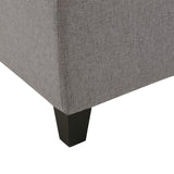 Christopher Knight Home® - Noble House - Gable Light Gray Fabric Storage Ottoman