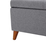 Christopher Knight Home® - Noble House - Harper Fabric Storage Ottoman