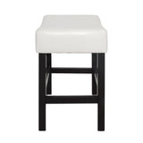 Christopher Knight Home® - Noble House - Lopez Backless Ivory Leather Counterstools - Set of 2