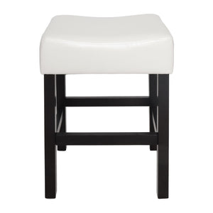 English Elm Zuma Backless Bonded Leather Counter Stools Set of Two for Kitchen Islands 74492.00IVR