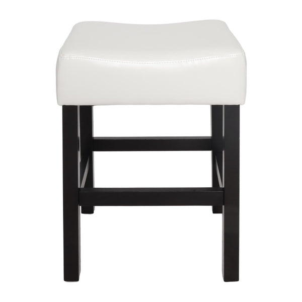 English Elm Zuma Backless Bonded Leather Counter Stools Set of Two for Kitchen Islands 74492.00IVR