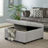 Christopher Knight Home® - Noble House - Carlsbad Fabric Storage Ottoman