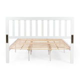 Christopher Knight Home® - Noble House - Norgate Modern Farmhouse Acacia Wood Queen Bed Platform