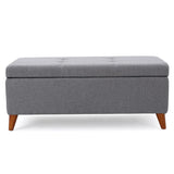 Christopher Knight Home® - Noble House - Harper Fabric Storage Ottoman