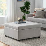 Christopher Knight Home® - Noble House - Carlsbad Fabric Storage Ottoman