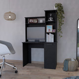 English Elm Computer Desk Dumas, Office, Black