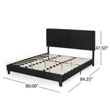 Christopher Knight Home® Noble House King Size Upholstered Bed