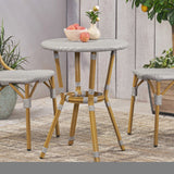 Christopher Knight Home® - Noble House - Picardy Outdoor Aluminum French Bistro Table