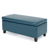 Christopher Knight Home® - Noble House - Breanna Contemporary Upholstered Storage Ottoman