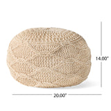 Christopher Knight Home® Noble House Malibu Pouf