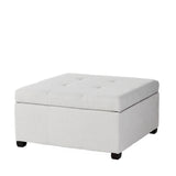 Christopher Knight Home® - Noble House - Carlsbad Fabric Storage Ottoman