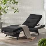 Christopher Knight Home® - Noble House - Salem Lounge Skin-Black_Sul