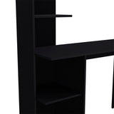 English Elm Desk Wichita, Office, Black