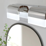 English Elm (Same As W1340110600/L2012) Modern Bathroom Vanity Lighting 4-Light Led Vanity Lights Over Mirror Bath Wall Lighting