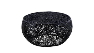 English Elm T3502-32 Modern Round Aluminum Coffee Table – Sleek Cast Frame, Durable Craftsmanship for Stylish Living Room Decor Black B009140728