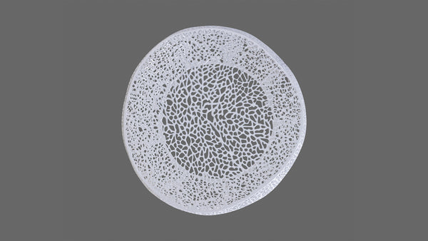 English Elm T3502-32 Modern Round Aluminum Coffee Table – Sleek Cast Frame, Durable Craftsmanship for Stylish Living Room Decor White B009140729