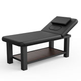 80 Inches Wide -Beauty Salon Beauty Bed Modern Massage Bed 10x10 Square Leg Iron Frame Structure - Adjustable Backrest Tie-Ktjkb-Lkj