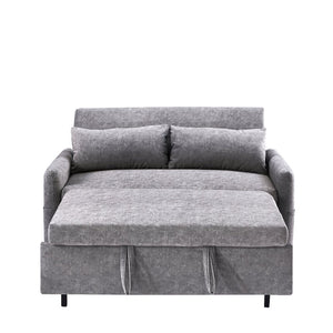 English Elm Sku Convertible Sleeper Sofa with Storage Drawer Ottoman Usb Ports Studio Ready N719P185195E