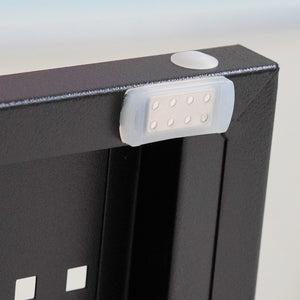 English Elm NO Metal Storage Cabinet with 2 Doors and Adjustable Shelves, Heavy Duty Steel File Cabinet, Secure Wall-Mountable Black W252113562