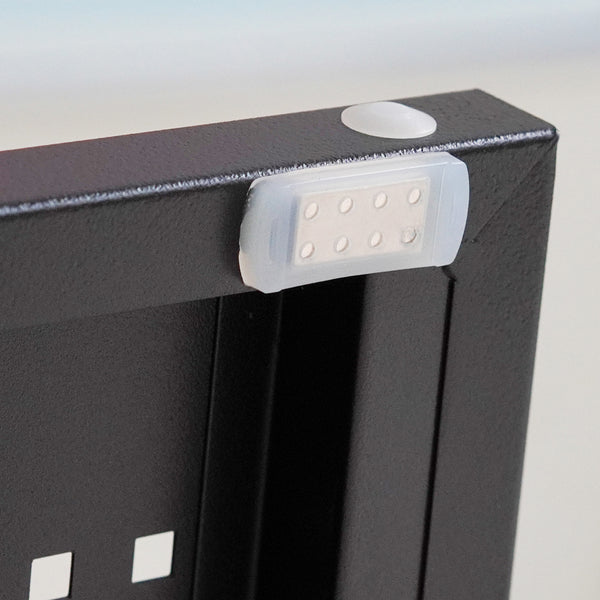 English Elm NO Metal Storage Cabinet with 2 Doors and Adjustable Shelves, Heavy Duty Steel File Cabinet, Secure Wall-Mountable Black W252113562