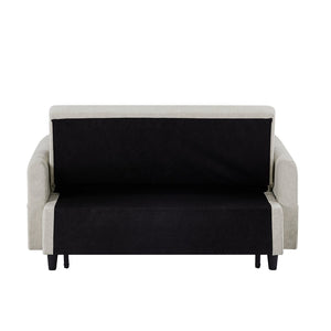 English Elm Sku Convertible Sleeper Sofa with Storage Drawer Ottoman Usb Ports Studio Ready N719P185195A