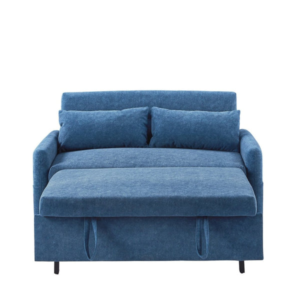 English Elm Sku Convertible Sleeper Sofa with Storage Drawer Ottoman Usb Ports Studio Ready N719P185195C