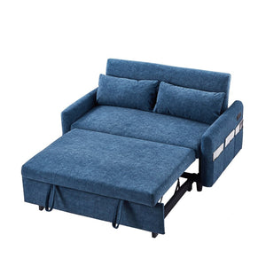 English Elm Sku Convertible Sleeper Sofa with Storage Drawer Ottoman Usb Ports Studio Ready N719P185195C