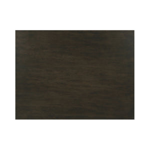 English Elm Classic Transitional 5pc Dining Set with Lattice-Back Side Chairs and Solid Wood Table, Durable Finish Charcoal 51.75 L x 40 W x 11.25 H B011P144223