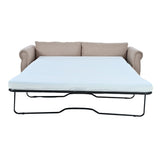 English Elm 80.7'' 2-In-1 Sofa Bed Sleeper With Large Mattress(63''*70.9*3.3 Inch), For Living Room Spaces Bedroom