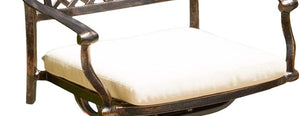 English Elm Christopher Knight Home® - TAHOE Beige Barstool Seat Cushion – Water-Resistant Outdoor Fabric, 19x17x1.5 in Comfort Pad 54024.00CUSH
