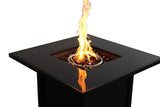 Outdoor Fire Pit For Outdoor Home Garden Backyard Fireplace (30 Inch Steel Black Color)