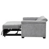 English Elm Convertible Soft Cushion Sofa Pull Bed ,For Two People To Sit On