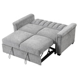 English Elm Convertible Soft Cushion Sofa Pull Bed ,For Two People To Sit On