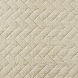 English Elm Queen Hampton Hill Velvet Touch Oversized Quilted 3-Piece Set — Plush Herringbone, Brushed Softness, Machine Washable B035129011