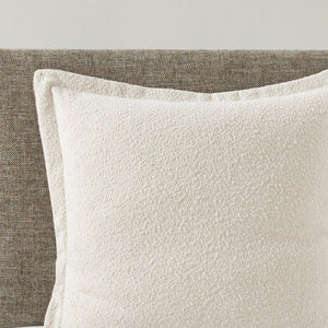 English Elm Oversized Madison Park Signature Oasis Chenille Jacquard Striped Duvet Set with Euro Shams & Pillows Charcoal 18.9 L x 22.83 W x 16.14 H B035128974