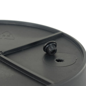 English Elm 10.2" Self-watering Wicker Planter Pot with Plastic Liner — Handwoven Eco-Friendly Décor for Indoor Outdoors Gray B046P144644