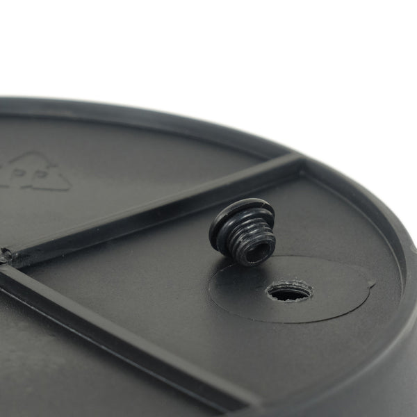 English Elm 10.2" Self-watering Wicker Planter Pot with Plastic Liner — Handwoven Eco-Friendly Décor for Indoor Outdoors Gray B046P144644