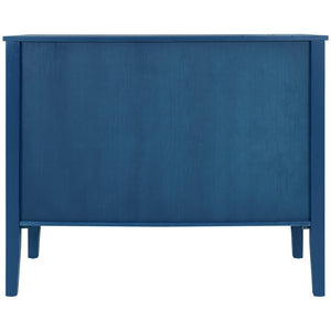 English Elm U_style Retro Sideboard with Pinewood Legs Adjustable Shelf and Metal Handles N711P261460C